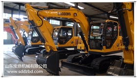 山东宝鼎挖掘机公司小型挖掘机产品