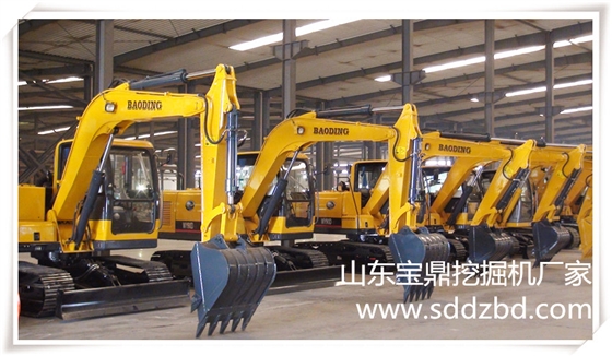 山东宝鼎挖掘机小型挖掘机 山东宝鼎挖掘机小型挖掘机