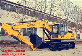 山东宝鼎履带150小型挖掘机械产品