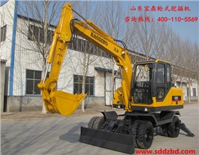 山东宝鼎轮式挖掘机WYL95-7 山东宝鼎轮式挖掘机WYL95-7