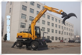 山东宝鼎小型挖掘机、抓木机生产厂家 山东宝鼎小型挖掘机、抓木机生产厂家