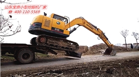 山东宝鼎小型挖掘机生产厂家 山东宝鼎小型挖掘机生产厂家