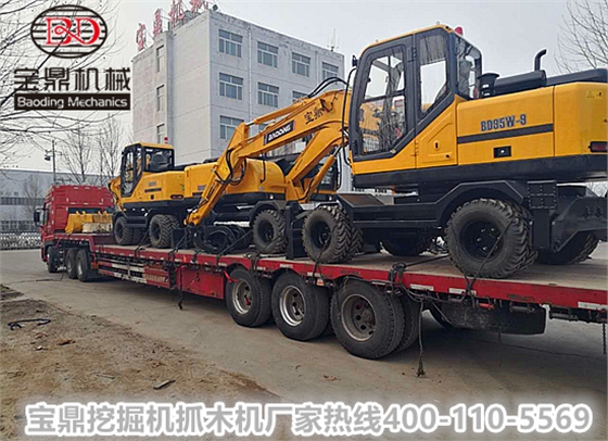 山东宝鼎抓木机厂家发往各地销售点设备 山东宝鼎抓木机厂家发往各地销售点设备