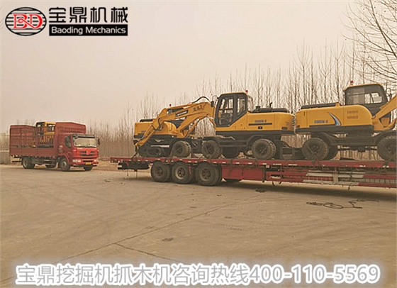 宝鼎抓木机厂家发往各地销售点客户 宝鼎抓木机厂家发往各地销售点客户