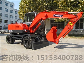 宝鼎80挖掘机图片