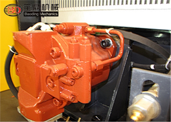 山东宝鼎轮式挖掘机95型号采用进口柱塞泵系统与发动机完美的功用匹配 山东宝鼎轮式挖掘机95型号采用进口柱塞泵系统与发动机完美的功用匹配