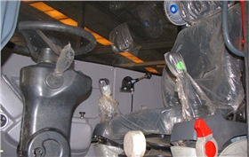 宝鼎轮式80挖掘机抓木机座椅