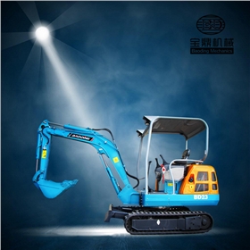 宝鼎BD23微型挖掘机图片介绍