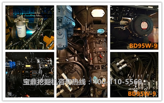 宝鼎BD95W-9轮式挖掘机 宝鼎BD95W-9轮式挖掘机