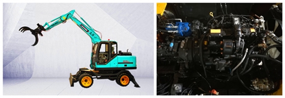 轮式95挖掘机抓木机电喷发动机 轮式95挖掘机抓木机电喷发动机