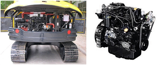 宝鼎80小型挖掘机洋马发动机部件 宝鼎80小型挖掘机洋马发动机部件