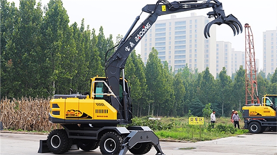 宝鼎120抓木机 宝鼎120抓木机