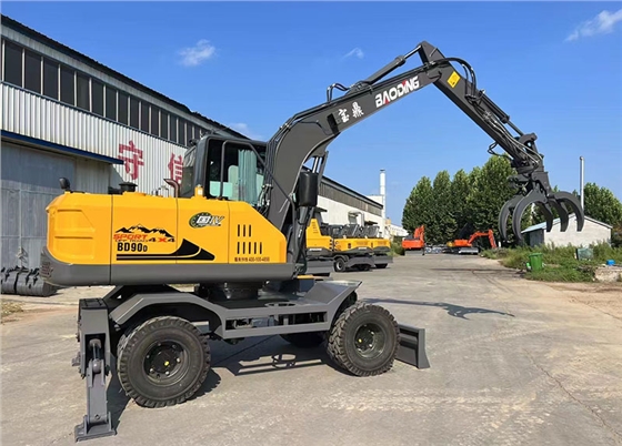 宝鼎95-9GS轮式抓木机 宝鼎95-9GS轮式抓木机