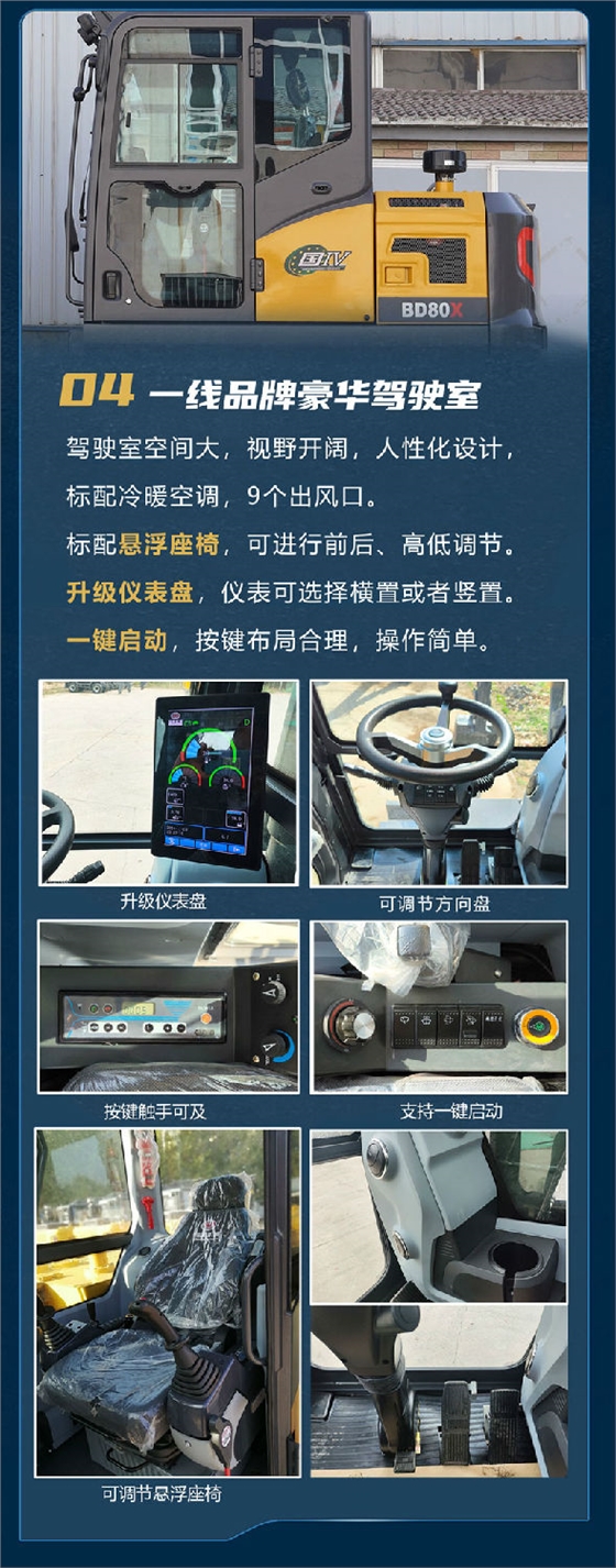 宝鼎BD80X轮式挖掘机