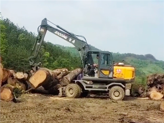 宝鼎120WD抓木机 宝鼎120WD抓木机