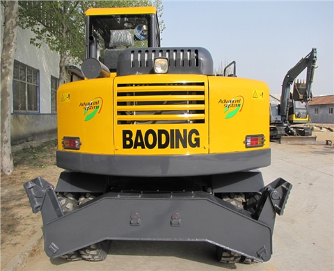 宝鼎90型轮式抓木机 宝鼎90型轮式抓木机