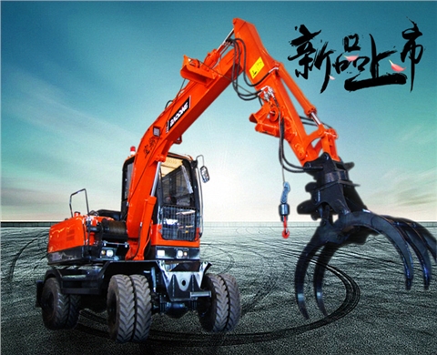 宝鼎BD80W-8轮式抓木机 宝鼎BD80W-8轮式抓木机