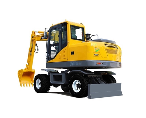 宝鼎BD80W-8A新款轮式挖掘机 宝鼎BD80W-8A新款轮式挖掘机