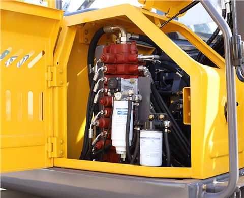 宝鼎BD120WD轮式抓木机