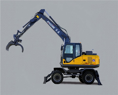 宝鼎BD125PLUS轮式抓木机