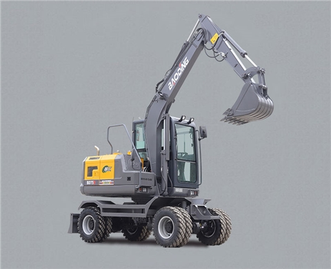 宝鼎BD75D轮式挖掘机 宝鼎BD75D轮式挖掘机