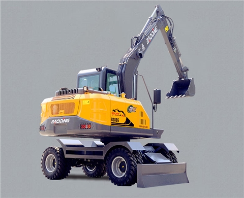 宝鼎BD80轮式挖掘机