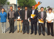 也门客户来公司考察签订单 也门客户来公司考察签订单