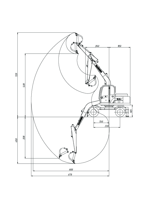WYL90<a href='/product/' class='keys' title='点击查看关于挖掘机的相关信息' target='_blank'>挖掘机</a>大众彩网5988作业范围.jpg