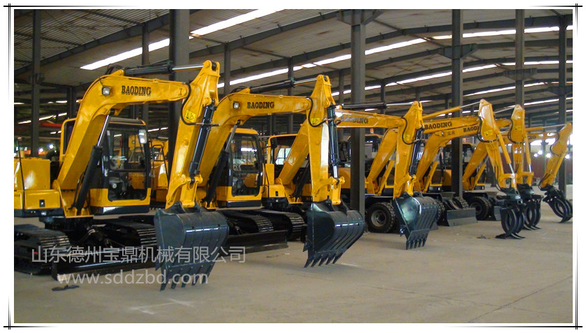 山东宝鼎机械小型挖掘机产品 山东宝鼎机械小型挖掘机产品