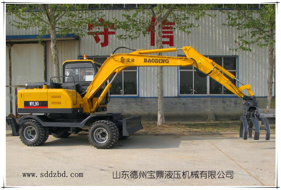 山东宝鼎轮式挖掘机产品轮式抓木机械 山东宝鼎轮式挖掘机产品轮式抓木机械
