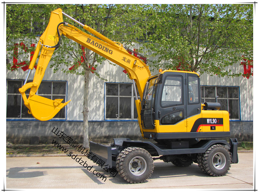 山东宝鼎挖掘机公司轮式挖掘机产品 山东宝鼎挖掘机公司轮式挖掘机产品