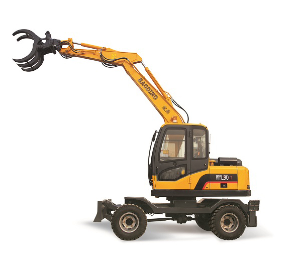 轮式抓木机 轮式抓木机