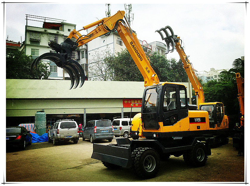 山东宝鼎轮式WYL95-7抓木机产品 山东宝鼎轮式WYL95-7抓木机产品