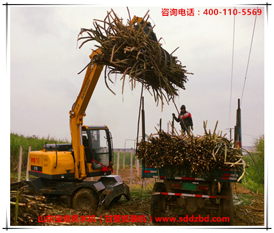 山东宝鼎抓木机(甘蔗抓装机)产品 山东宝鼎抓木机(甘蔗抓装机)产品