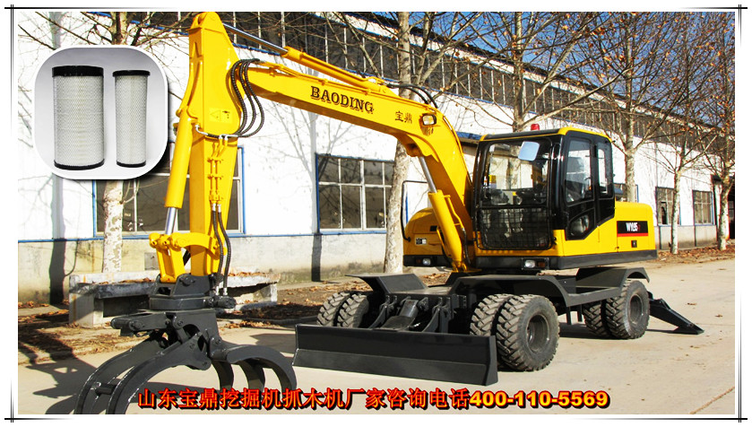 山东宝鼎挖掘机厂家小型挖掘机抓木机产品 山东宝鼎挖掘机厂家小型挖掘机抓木机产品