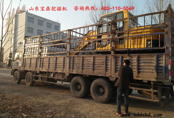 宝鼎履带挖掘机发车图 宝鼎履带挖掘机发车图