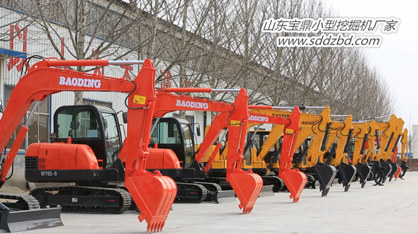 山东宝鼎小型挖掘机生产厂家 山东宝鼎小型挖掘机生产厂家