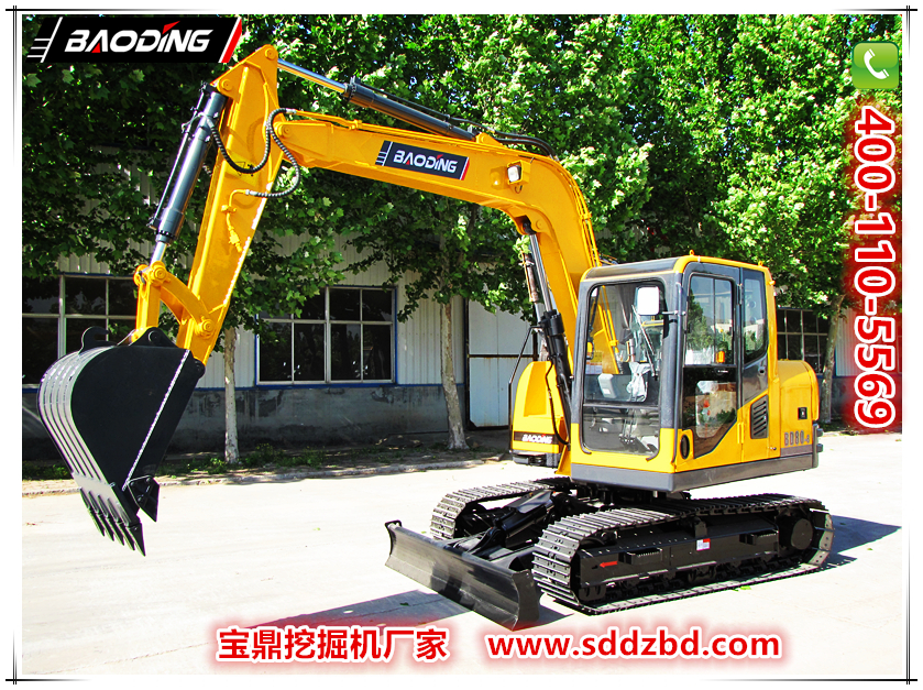 宝鼎BD80-6小型挖掘机械产品 宝鼎BD80-6小型挖掘机械产品