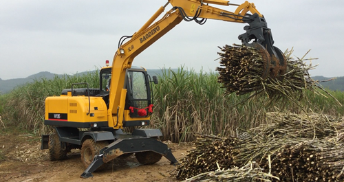 宝鼎多功能轮式小型挖掘机 宝鼎多功能轮式小型挖掘机