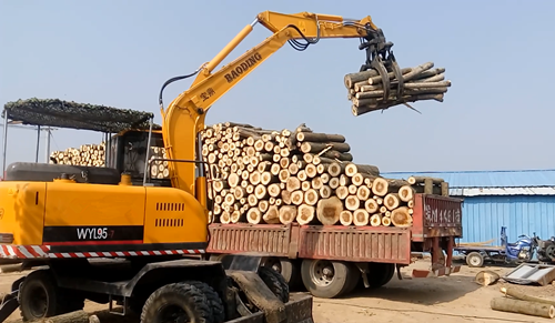 多功能轮式小型挖掘机 多功能轮式小型挖掘机