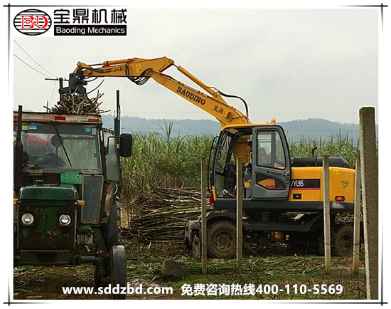 广西广东宝鼎抓木机图片 广西广东宝鼎抓木机图片