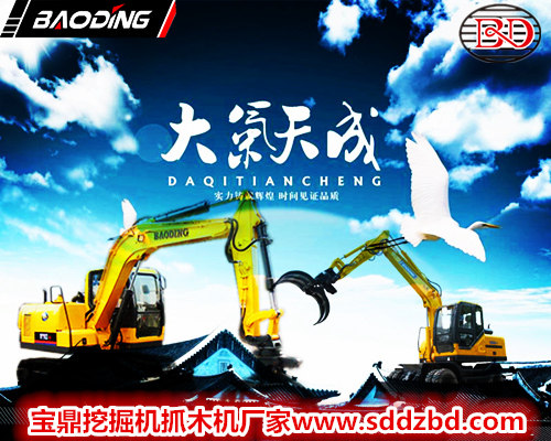 宝鼎挖掘机抓木机厂家 宝鼎挖掘机抓木机厂家