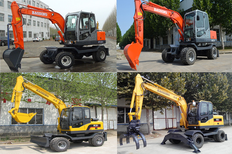 胶轮挖掘机 胶轮挖掘机