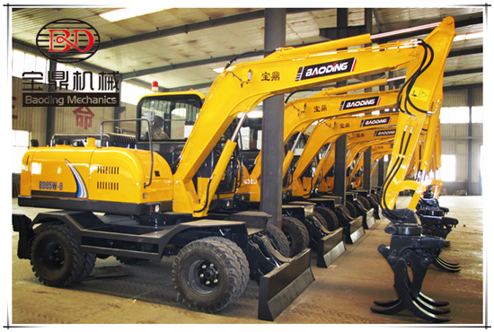 山东宝鼎抓木机厂家产品