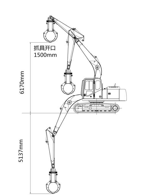 宝鼎150抓铁机 宝鼎150抓铁机