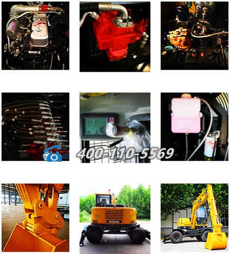 宝鼎轮式挖掘机抓木机 宝鼎轮式挖掘机抓木机