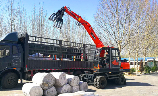 宝鼎80轮式抓包机 宝鼎80轮式抓包机