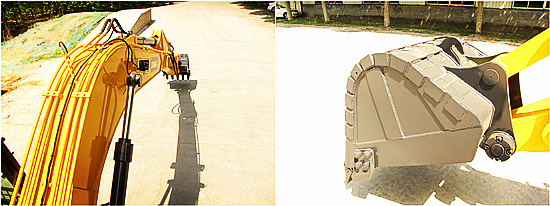 宝鼎150-8挖掘机大臂铲斗图片 宝鼎150-8挖掘机大臂铲斗图片