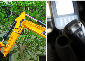 宝鼎90挖掘机电磁手柄控制双管路 宝鼎90挖掘机电磁手柄控制双管路