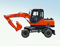 宝鼎轮式挖掘机图D 宝鼎轮式挖掘机图D